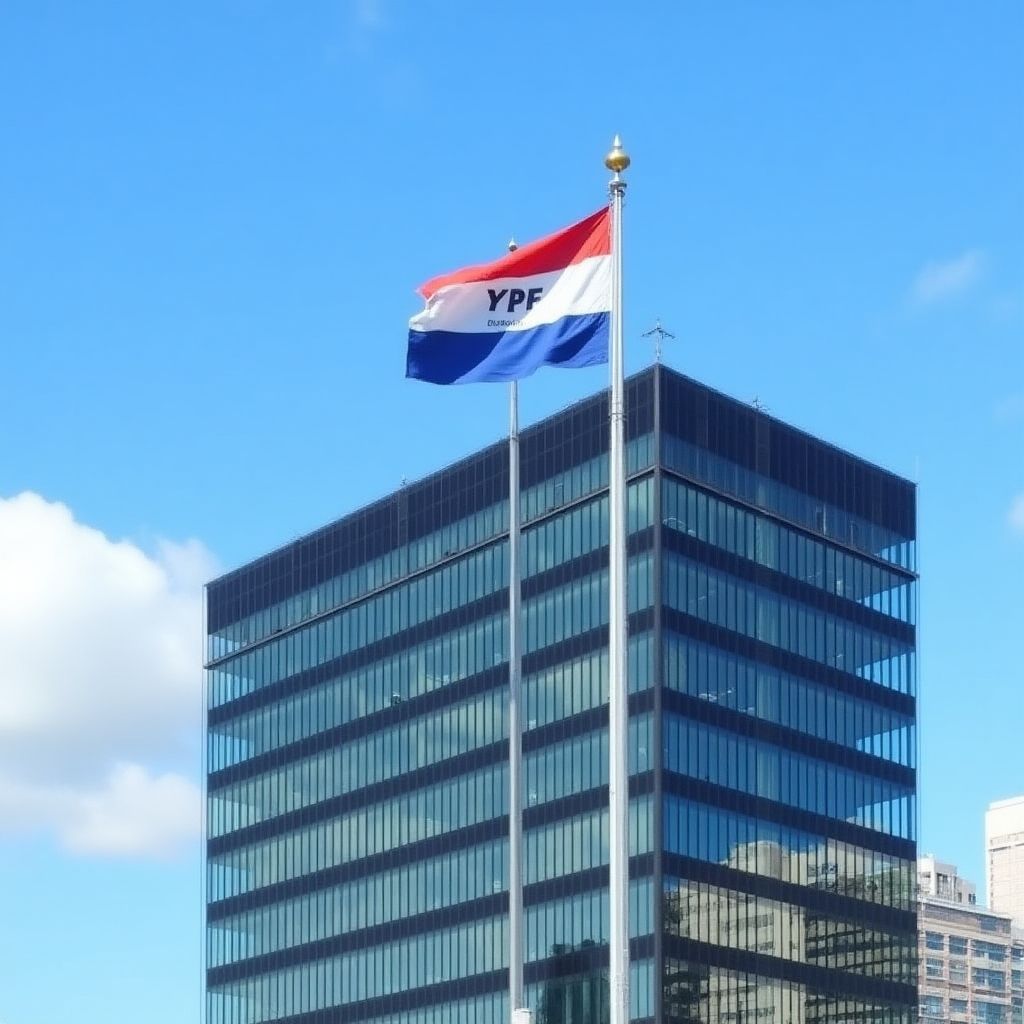 Oficinas centrales de YPF en Buenos Aires