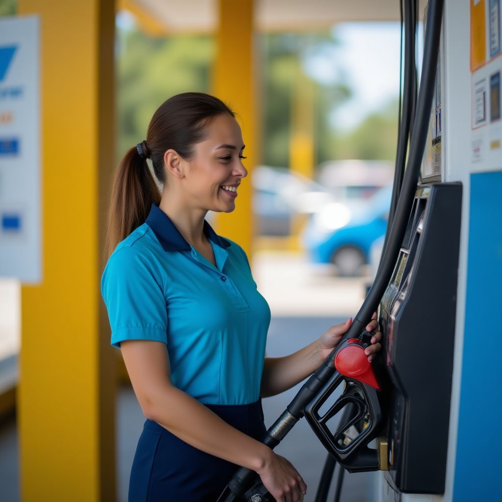 Expendedor de combustible YPF