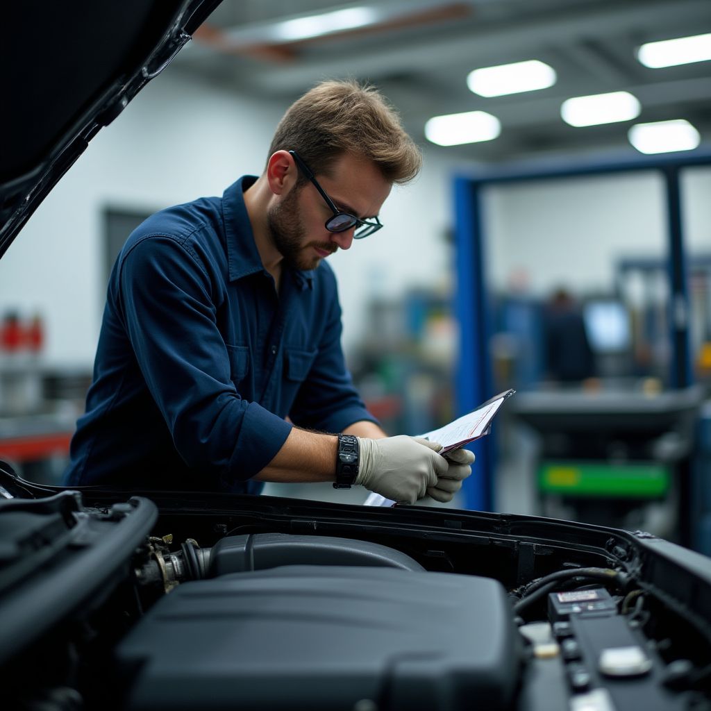 Servicio de mantenimiento automotriz YPF