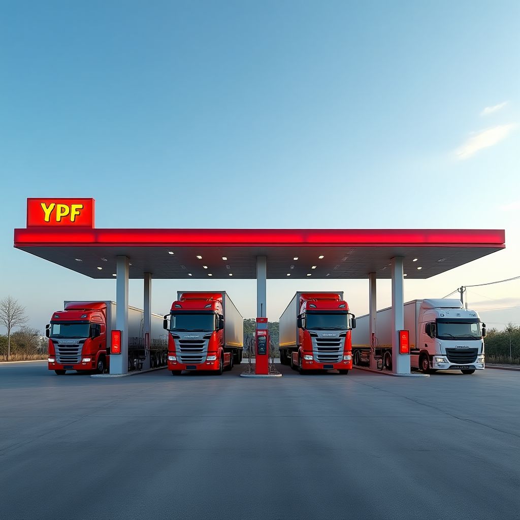 Servicio para camiones YPF Ruta